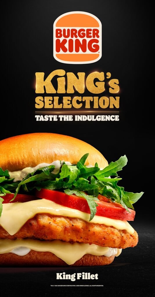 Burger King, King Fillet, Food Photographer Dubai